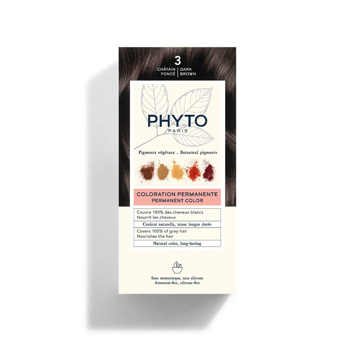 Phyto Hair Color 3 Dark Brown