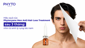 Hiệu quả của Phytocyane Men Anti-Hair Loss Treatment sau 3 tháng: nhìn từ sinh lý rụng tóc nam