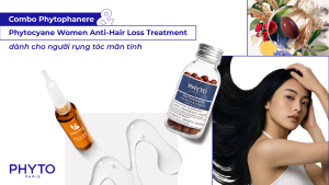 combo Phyto Phanere va Phytocyane Women Anti-Hair Loss Treatment cho nguoi rung toc man tinh