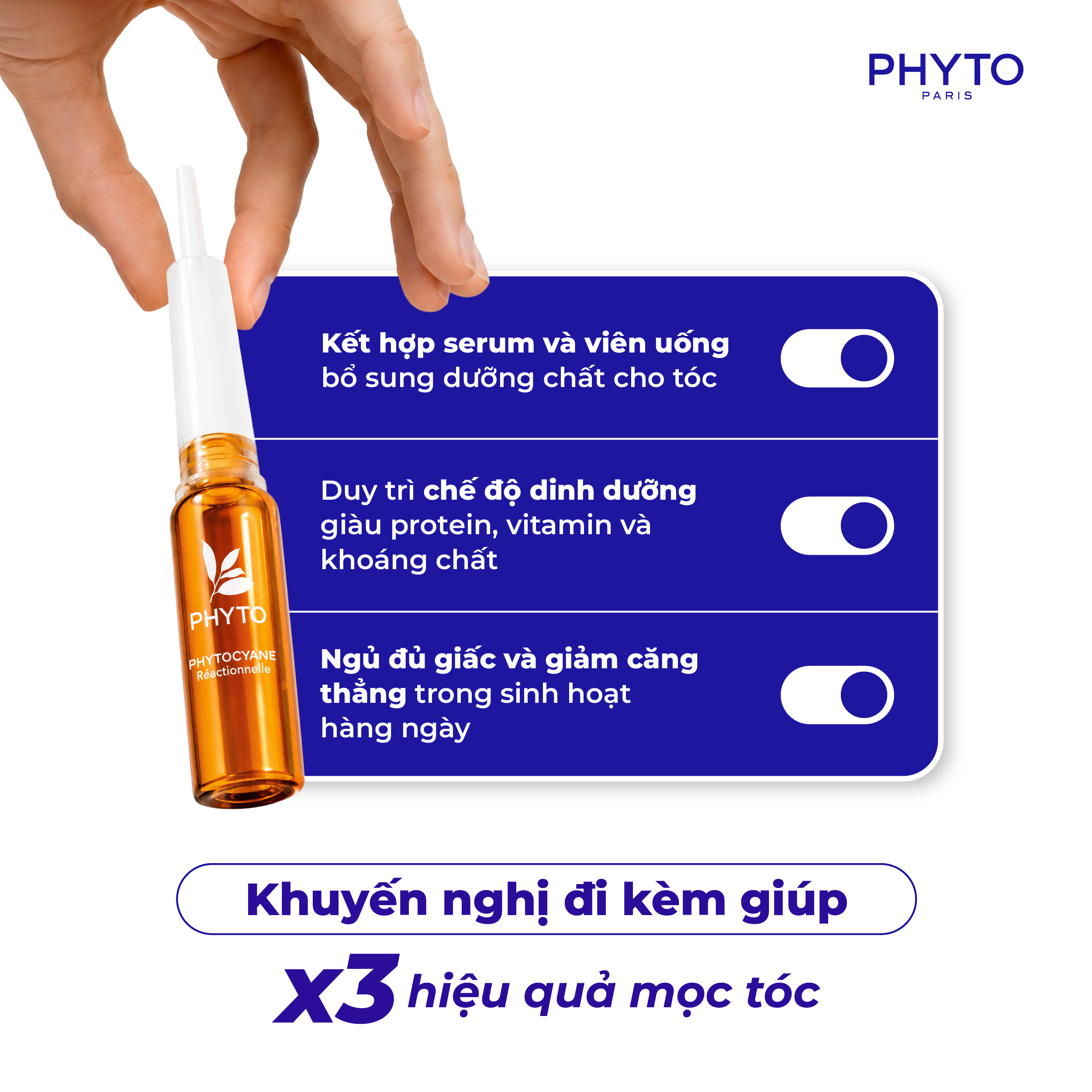 Kết hợp gì để tối ưu hiệu quả khi dùng Phytocyane Women Anti-Hair Loss Treatment?