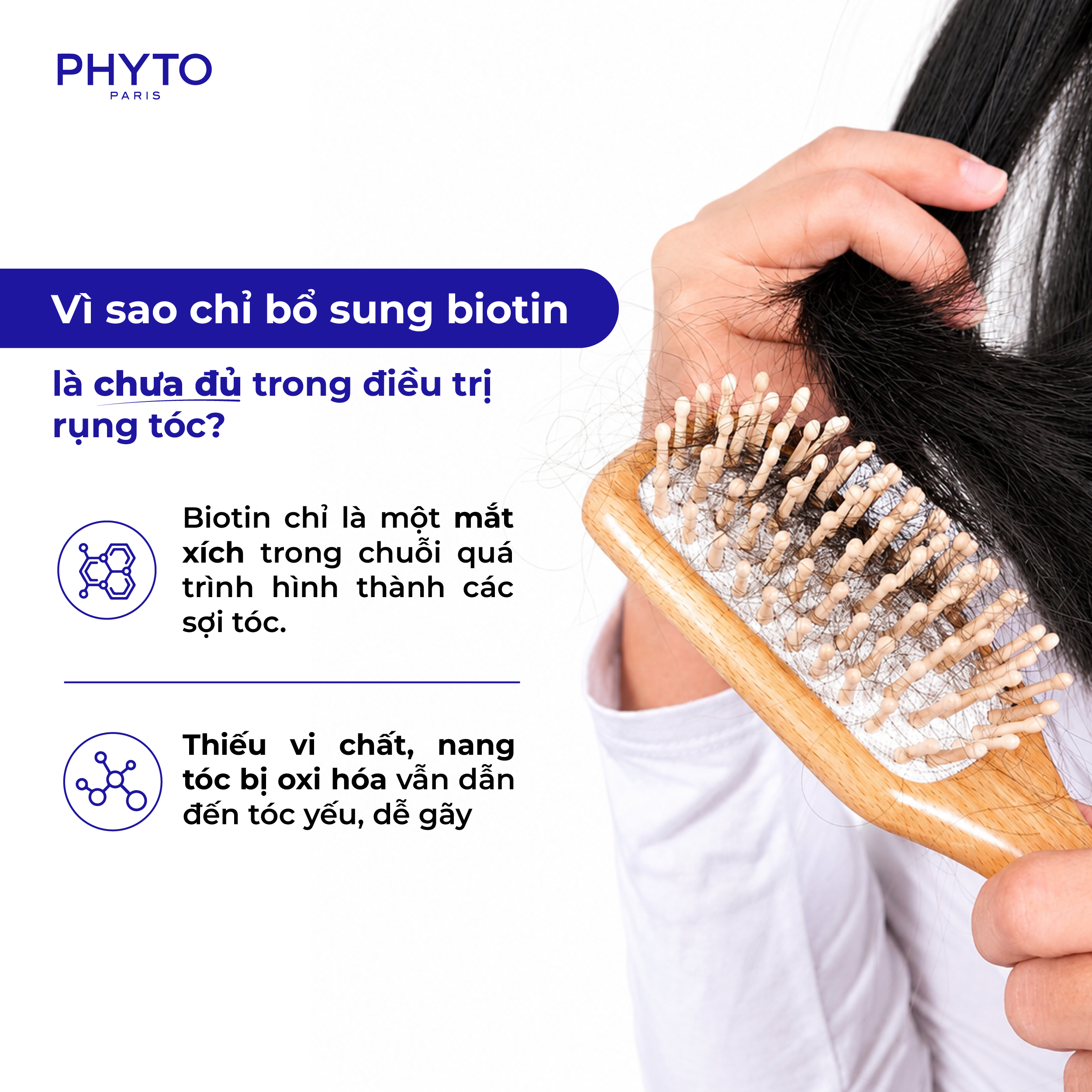 vi sao chi bo sung biotin la chua du khi cham soc va ho tro giam rung toc